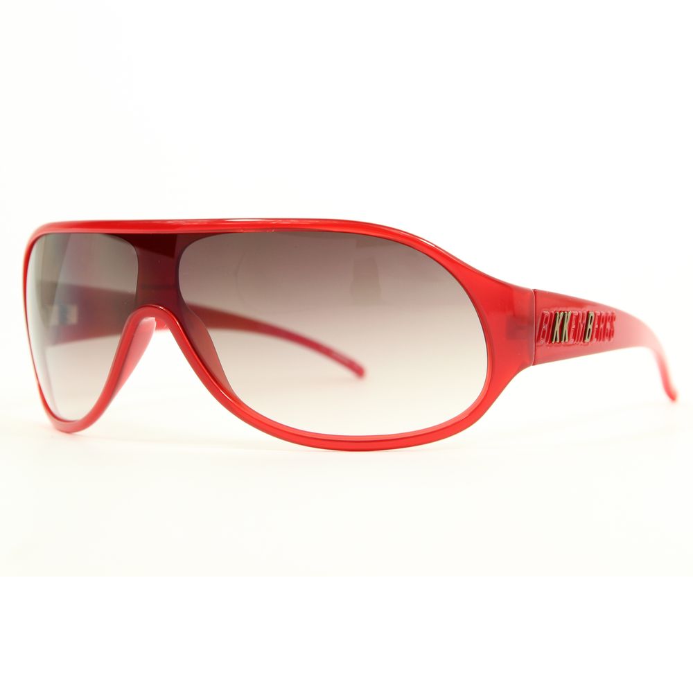 Bikkembergs Red Acetate Sunglasses for Bold Eyewear Elegance