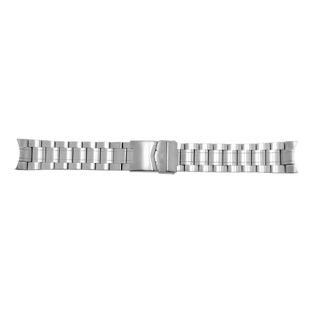 Bobroff Silver Stainless Steel Watch – Timeless Elegance
