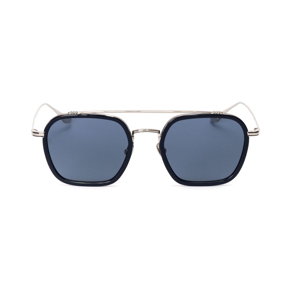 Belstaff Gray Stainless Steel Sunglasses for Timeless Elegance