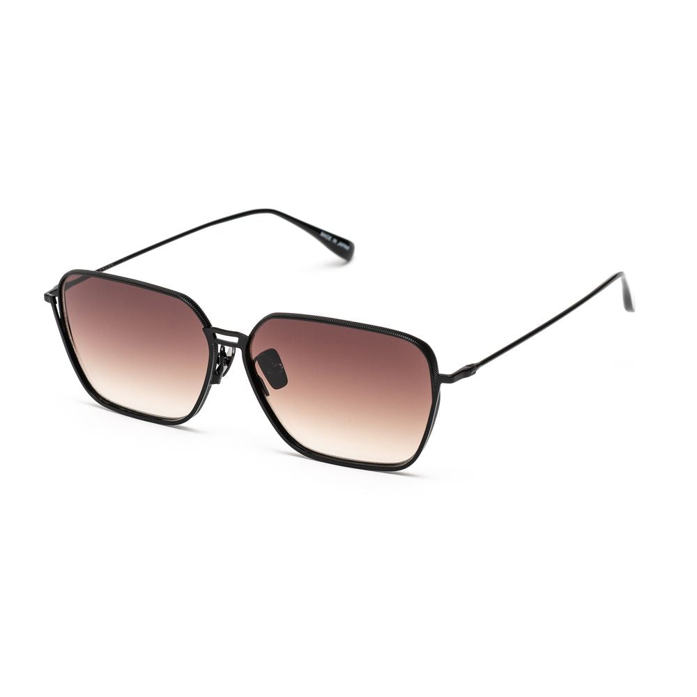 Belstaff Black Stainless Steel Sunglasses for Timeless Elegance