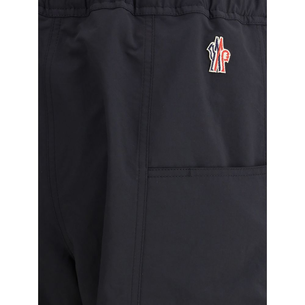 Moncler Grey Technical Fabric Sport Shorts