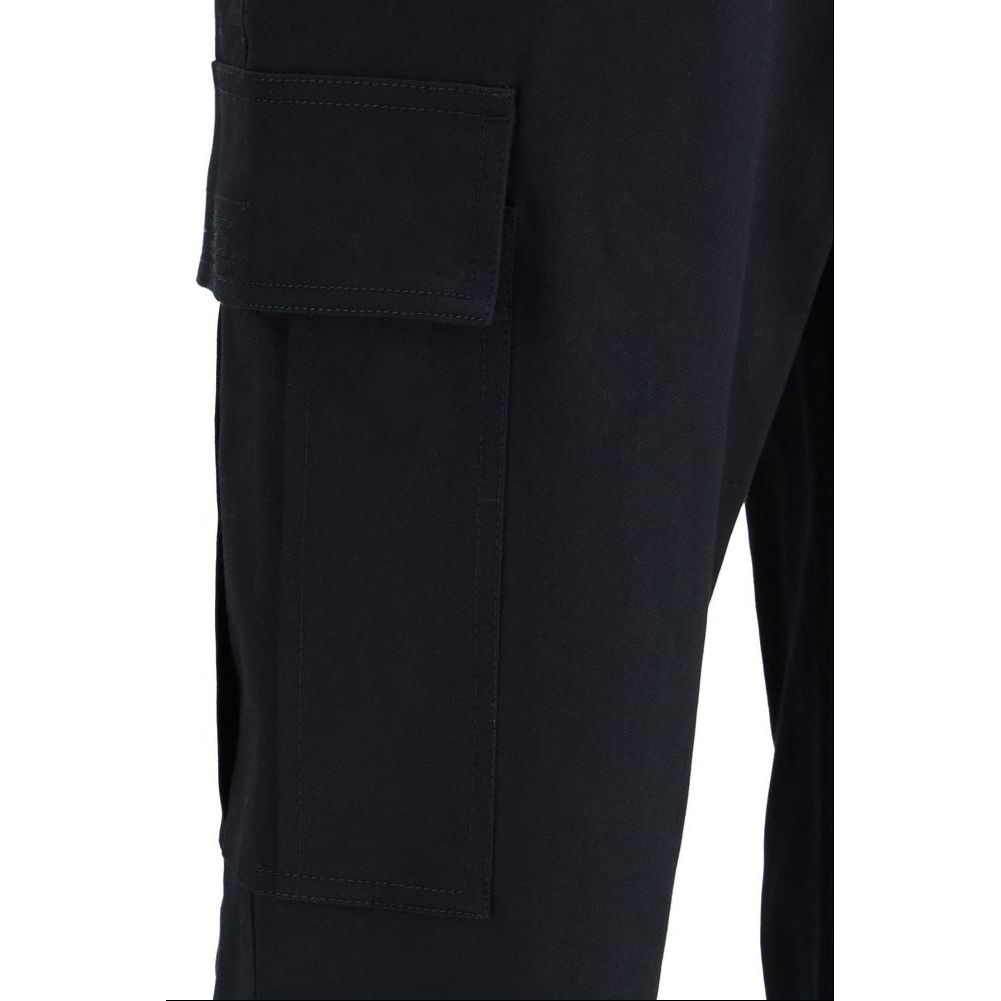 Dolce & Gabbana Olive Cotton Cargo Pants for Effortless Elegance