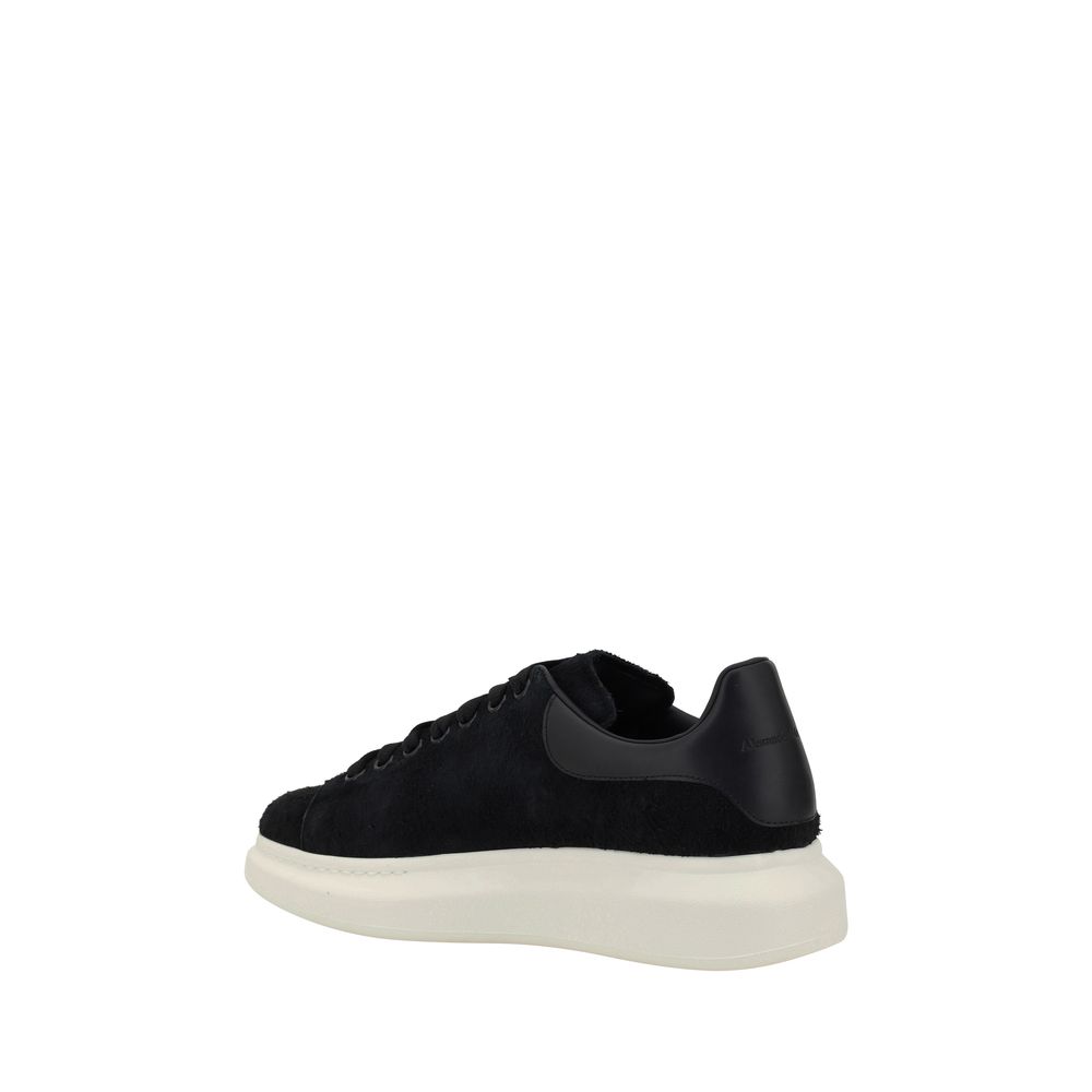 Alexander McQueen White Leather Sneakers for Effortless Elegance