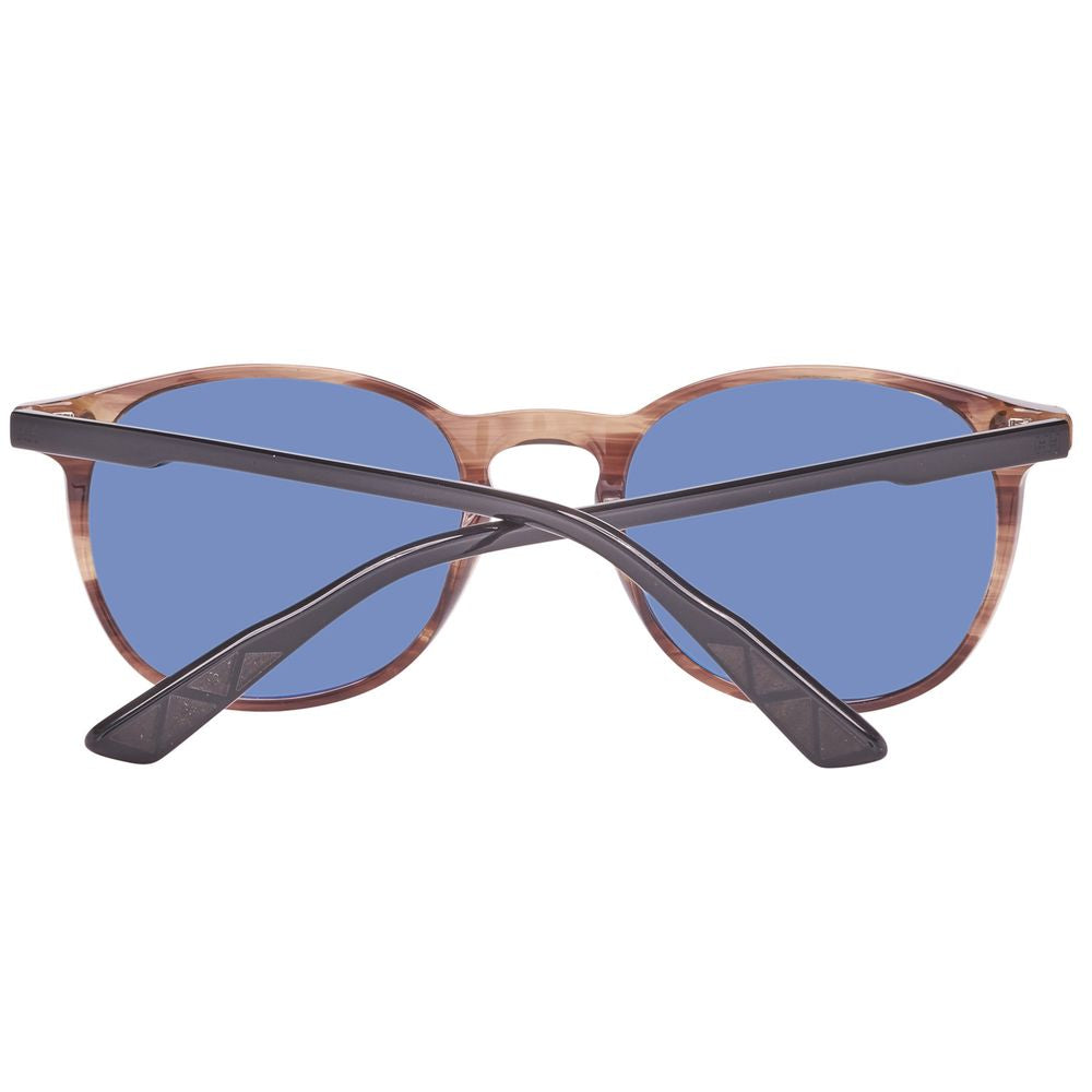 Helly Hansen Brown Plastic Sunglasses for Elevated Style
