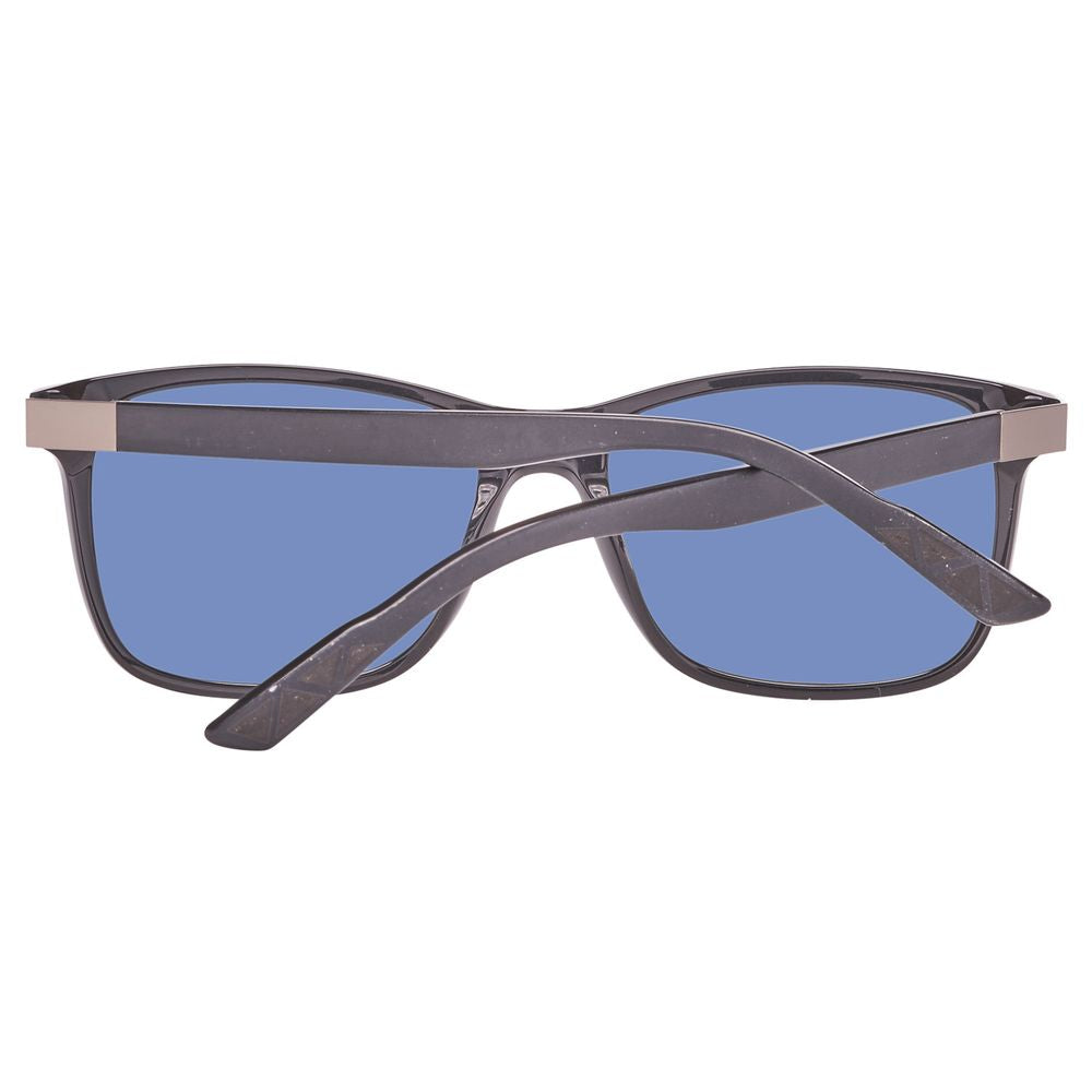 Helly Hansen Black Acetate Sunglasses for Timeless Elegance