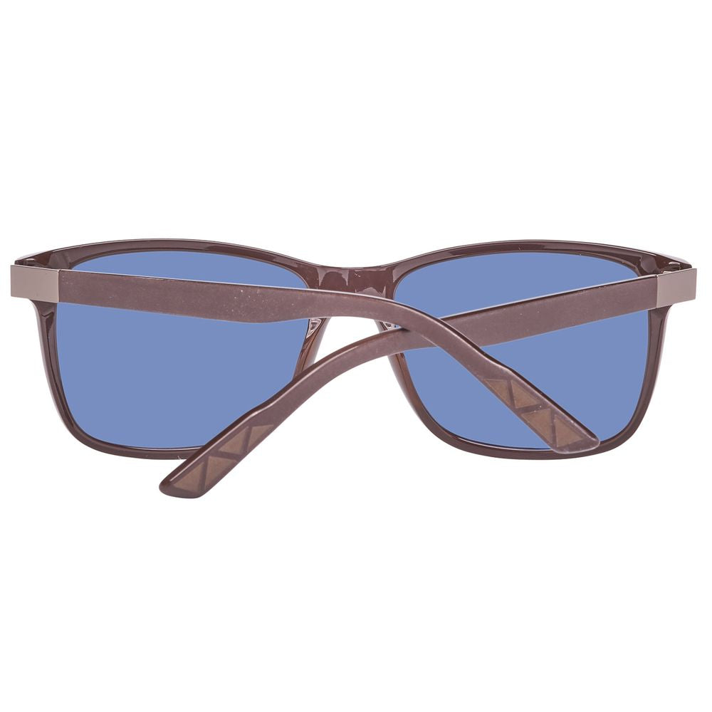 Helly Hansen Brown Acetate Sunglasses for Timeless Elegance