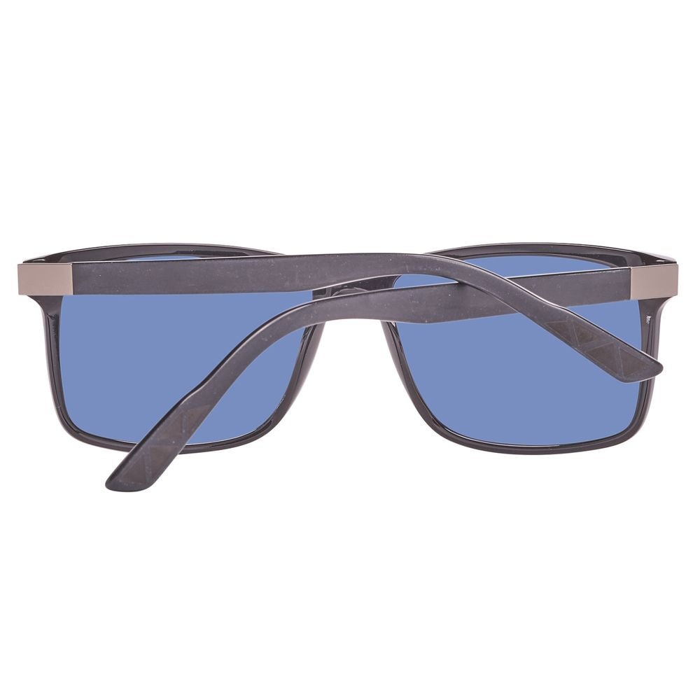 Helly Hansen Black Acetate Sunglasses for Timeless Elegance