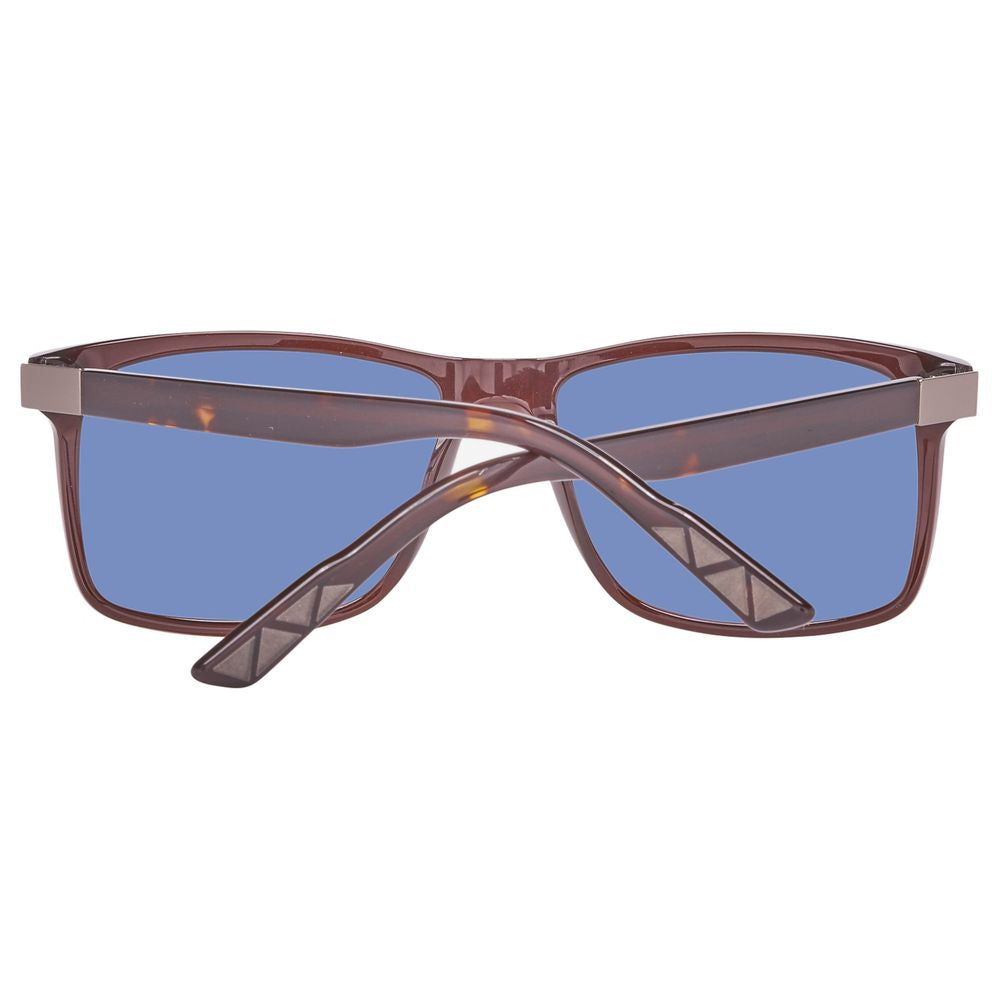 Helly Hansen Brown Acetate Sunglasses