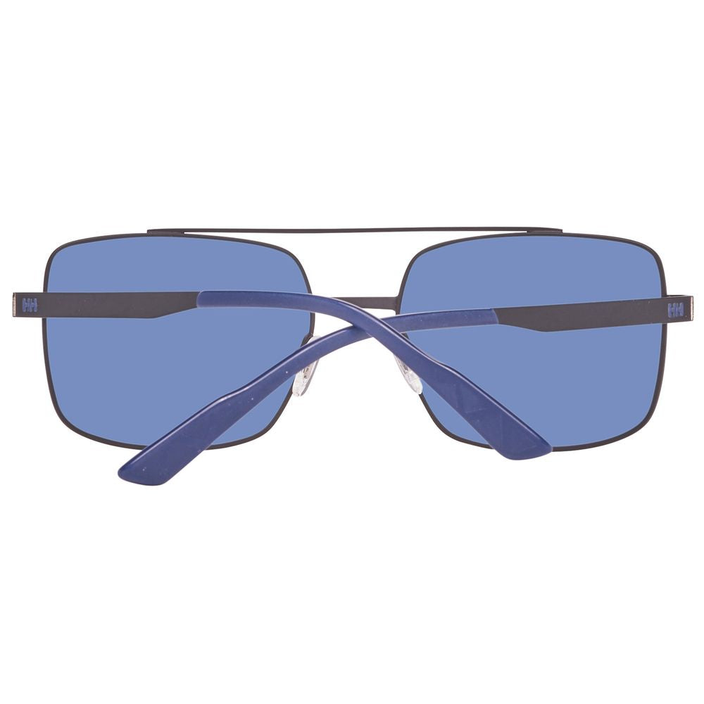 Helly Hansen Black Metal Sunglasses for Timeless Elegance