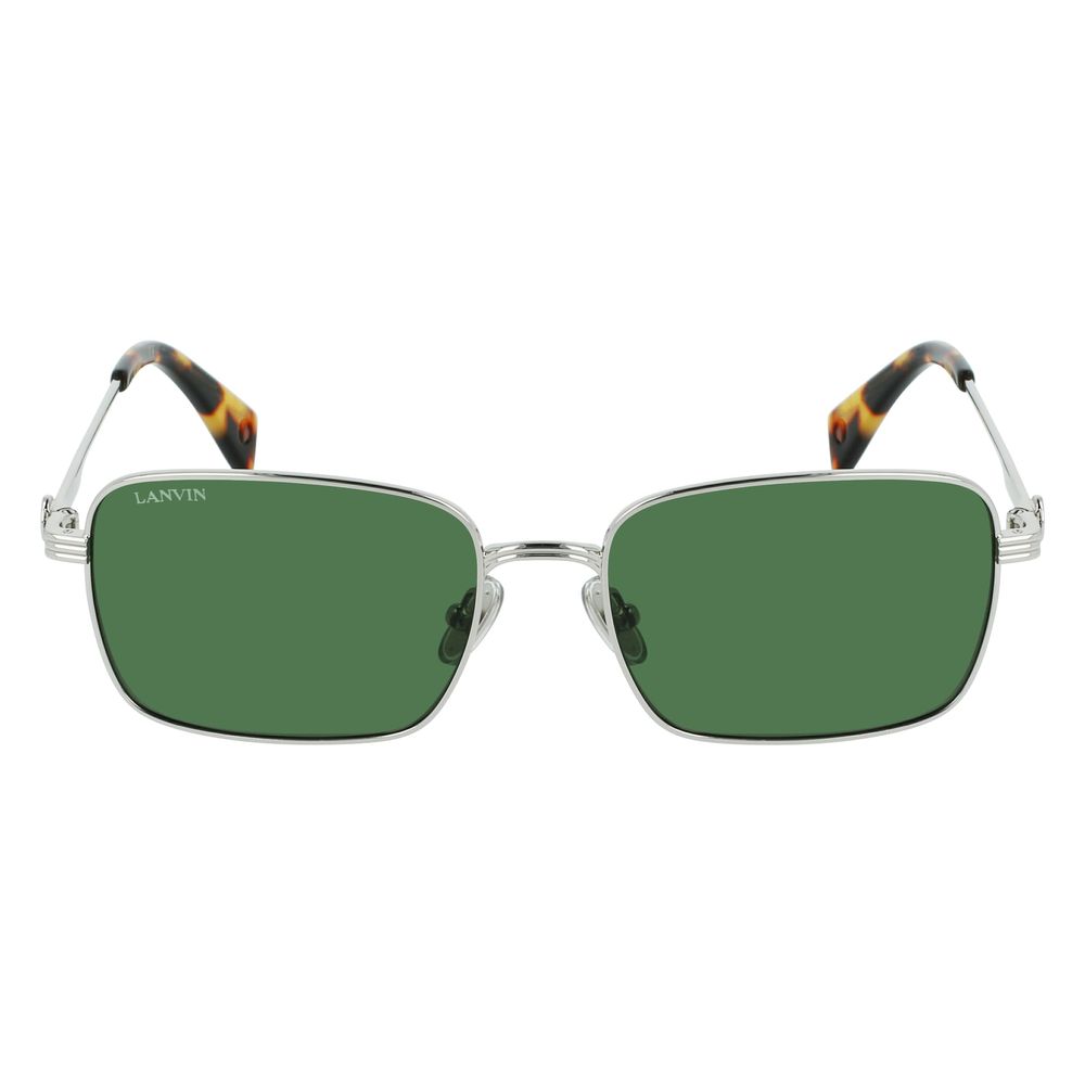 Lanvin Gray Metal Sunglasses - Timeless Elegance Redefined