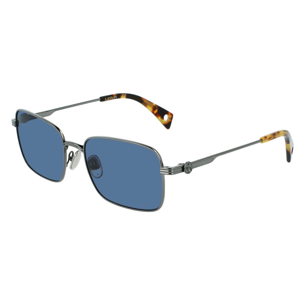 Lanvin Gray Metal Sunglasses Timeless Elegance Redefined