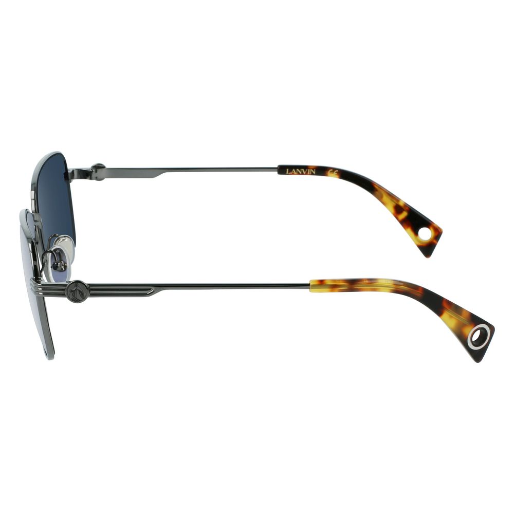 Lanvin Gray Metal Sunglasses Timeless Elegance Redefined