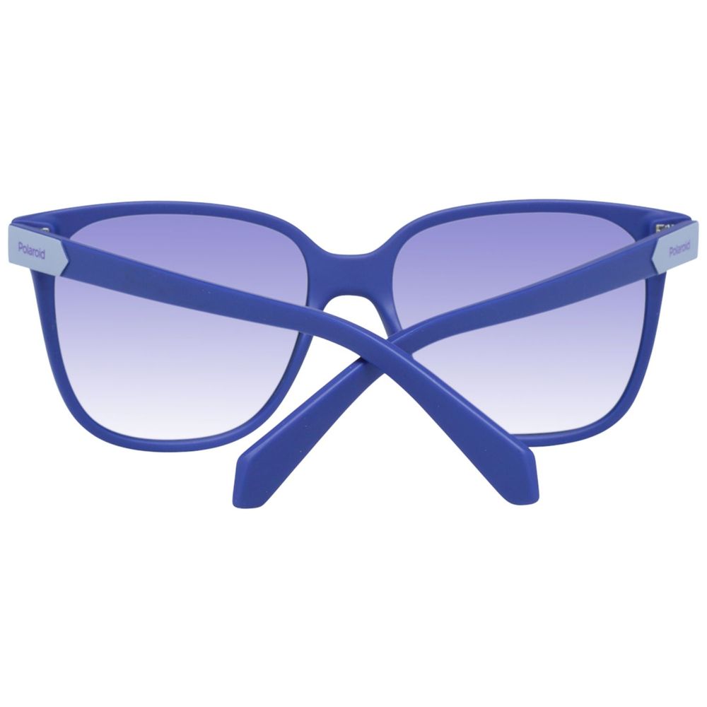 Polaroid Blue Acetate Sunglasses for Timeless Elegance