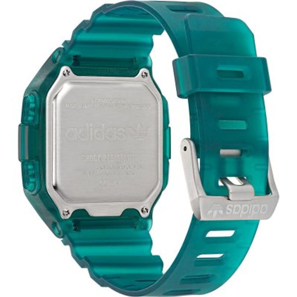 Adidas Green Resin Watch - Contemporary Luxury Timepiece