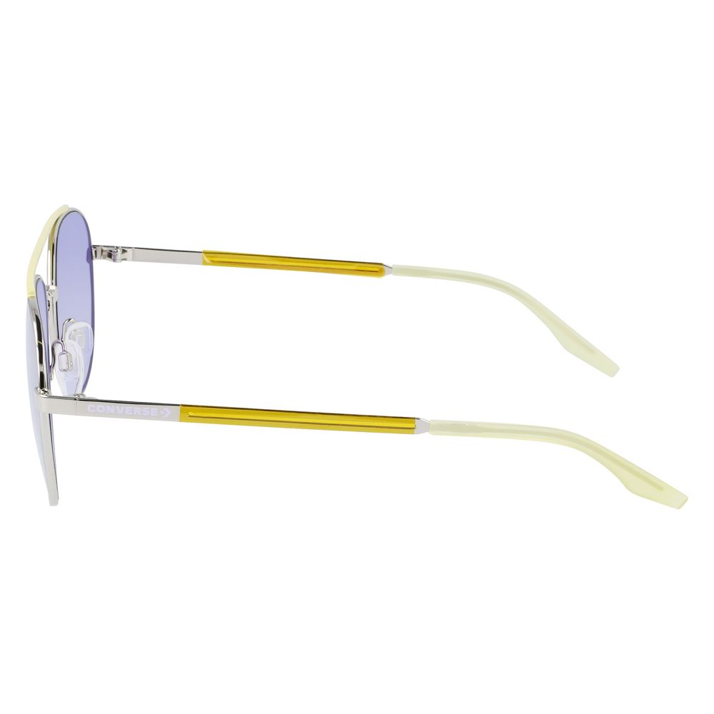 Converse Silver Metal Sunglasses for Elevated Style