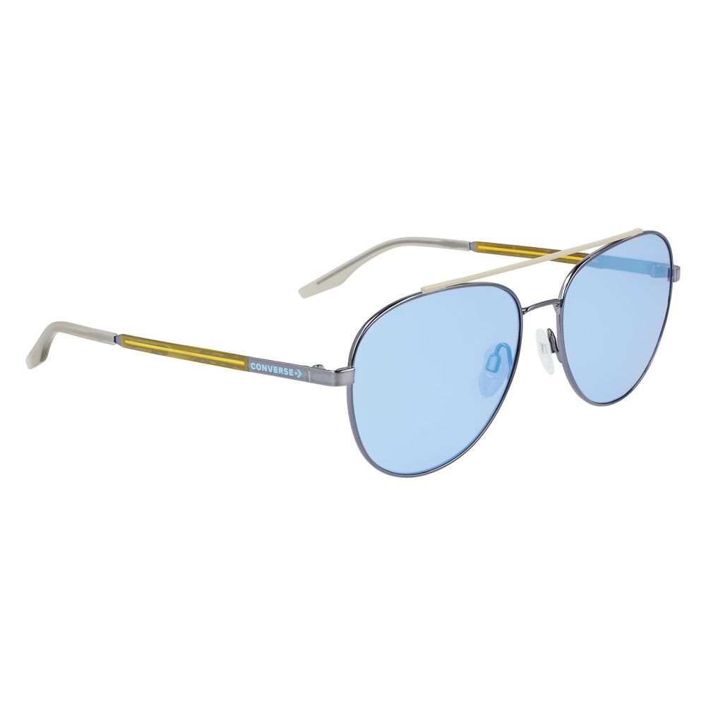 Converse Gray Metal Sunglasses with Iconic Design Elegance