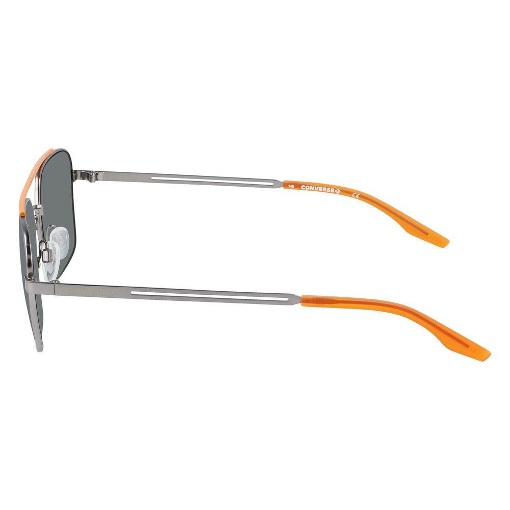 Converse Gray Metal Sunglasses for Elevated Elegance