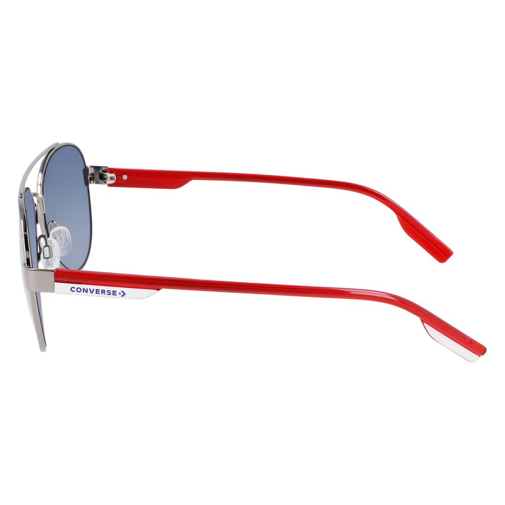 Converse Gray Metal Sunglasses for Timeless Elegance