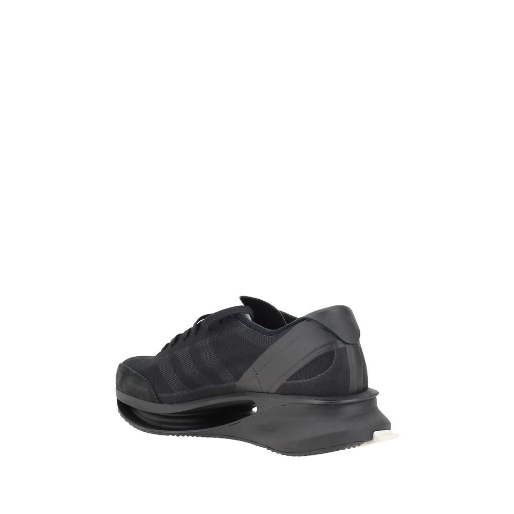 Y-3 White Leather S-Gendo Run Sneakers: Elevated Sports Luxury Footwear