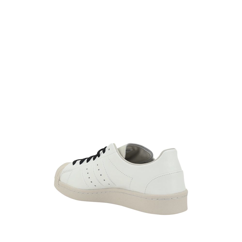 Y-3 White Leather Stan Smith Sneakers: Timeless Elegance Redefined