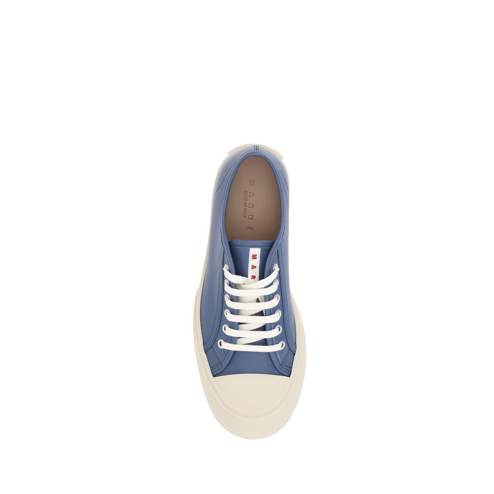 Marni White Napa Leather Pablo Sneakers