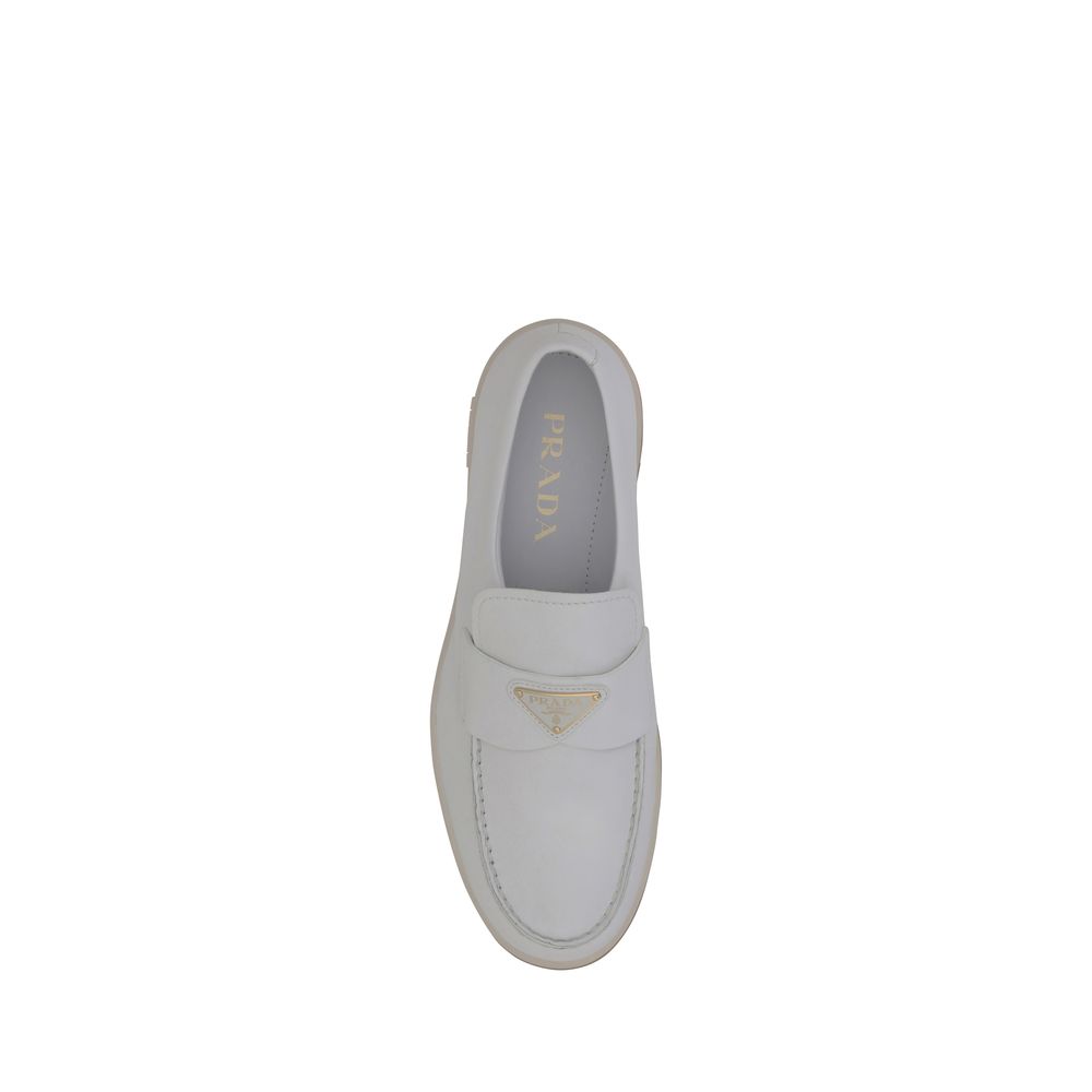 Prada Black Leather Loafers – Timeless Elegance Redefined