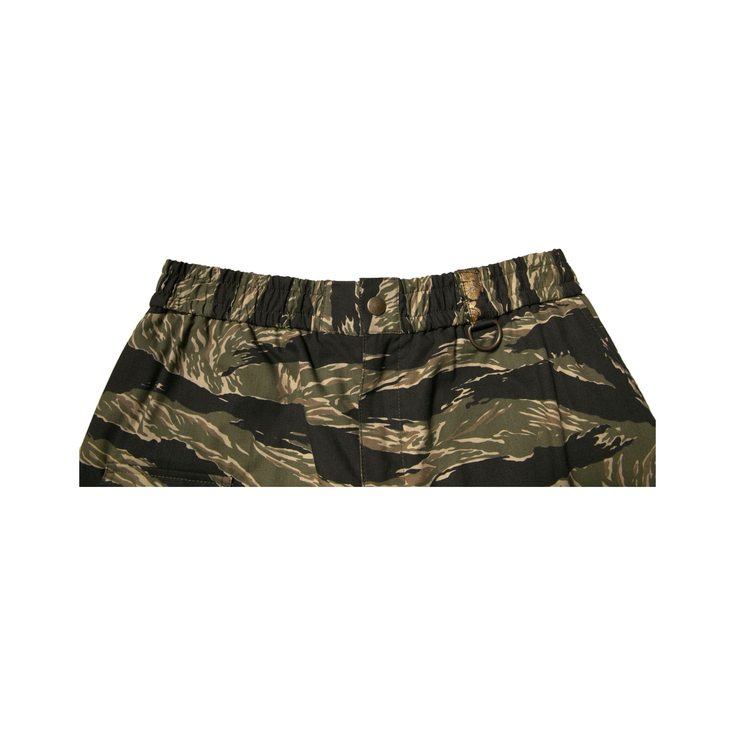 Dolce & Gabbana Black Gold Patterned Cotton Bermuda Shorts