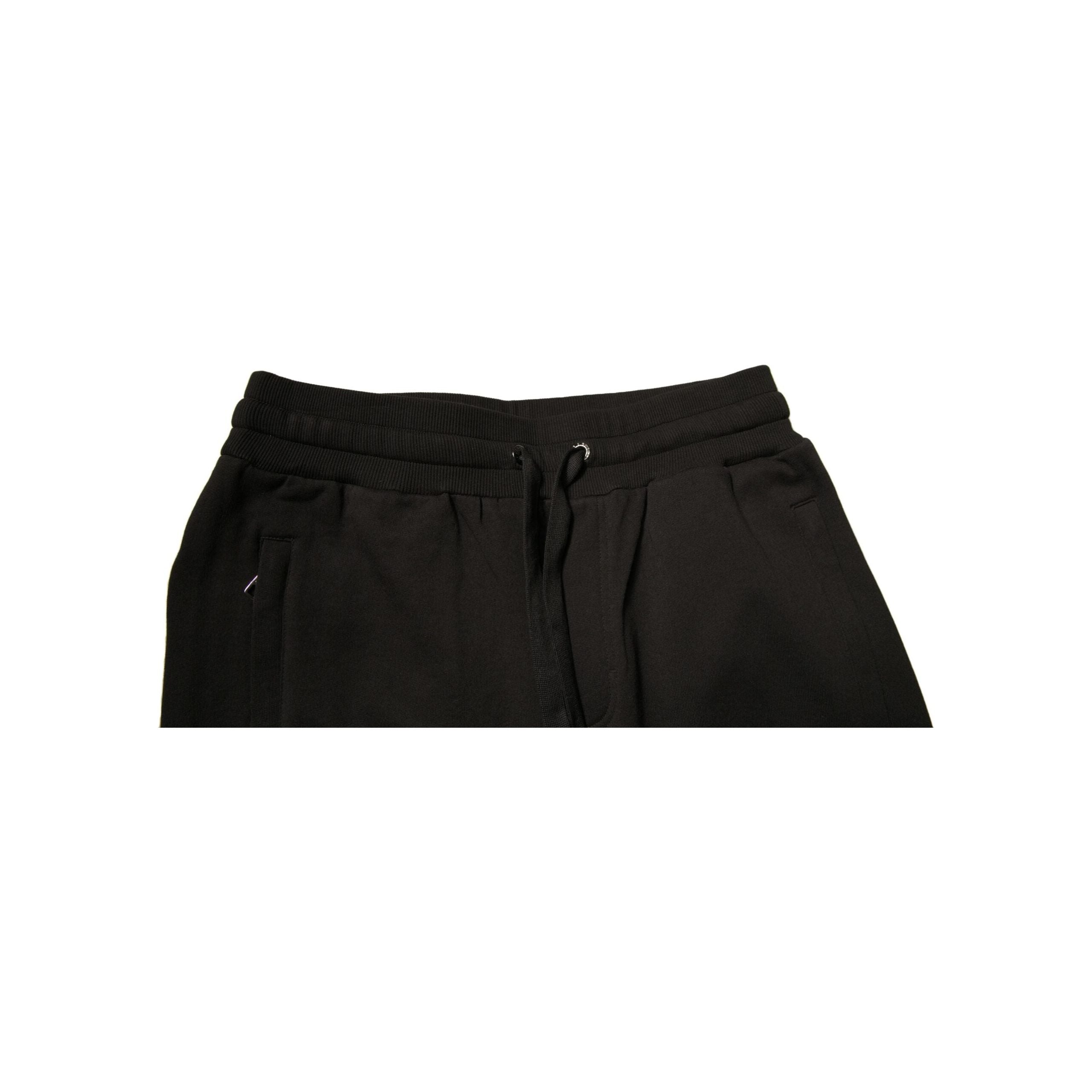 Dolce & Gabbana Black Cotton Jogger Sweatpants Pants
