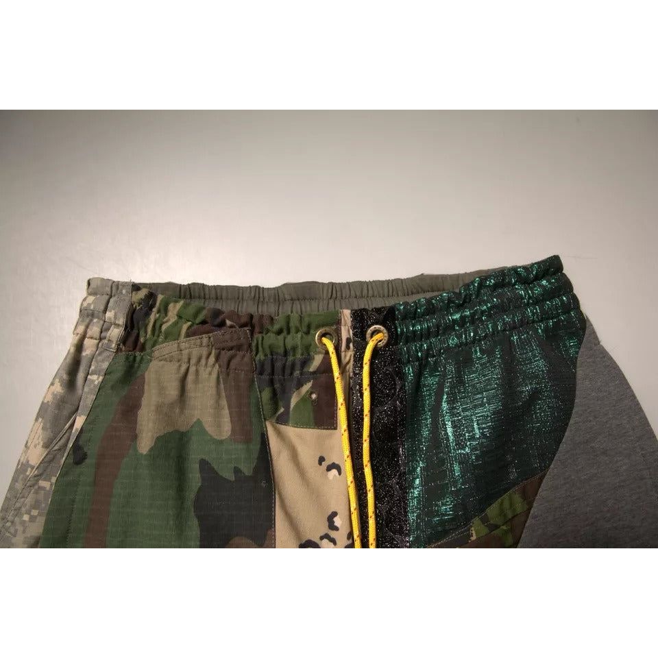 Dolce & Gabbana Multicolor Cotton Jogger Sweatpants