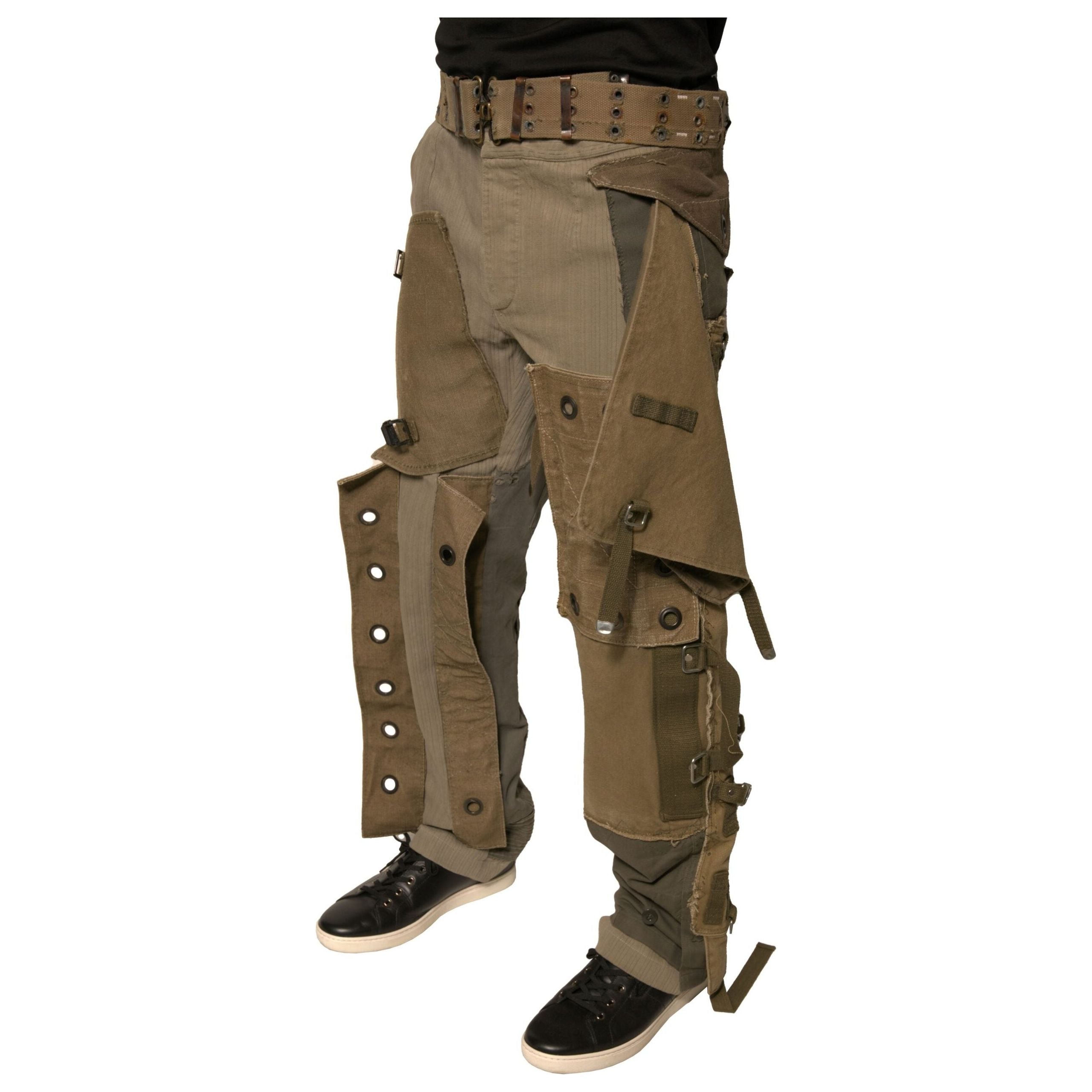 Dolce & Gabbana Multicolor Cotton Cargo Pants