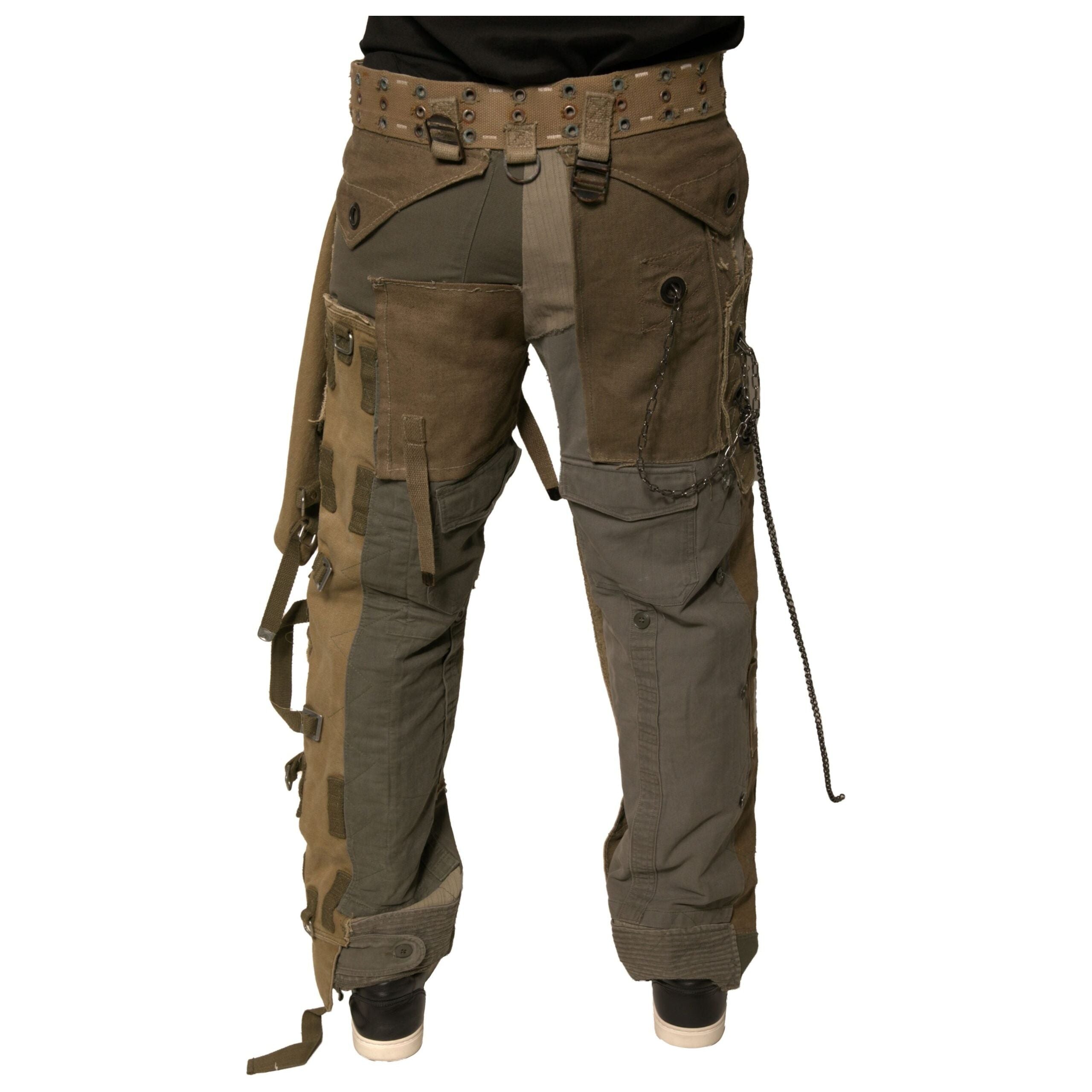 Dolce & Gabbana Multicolor Cotton Cargo Pants