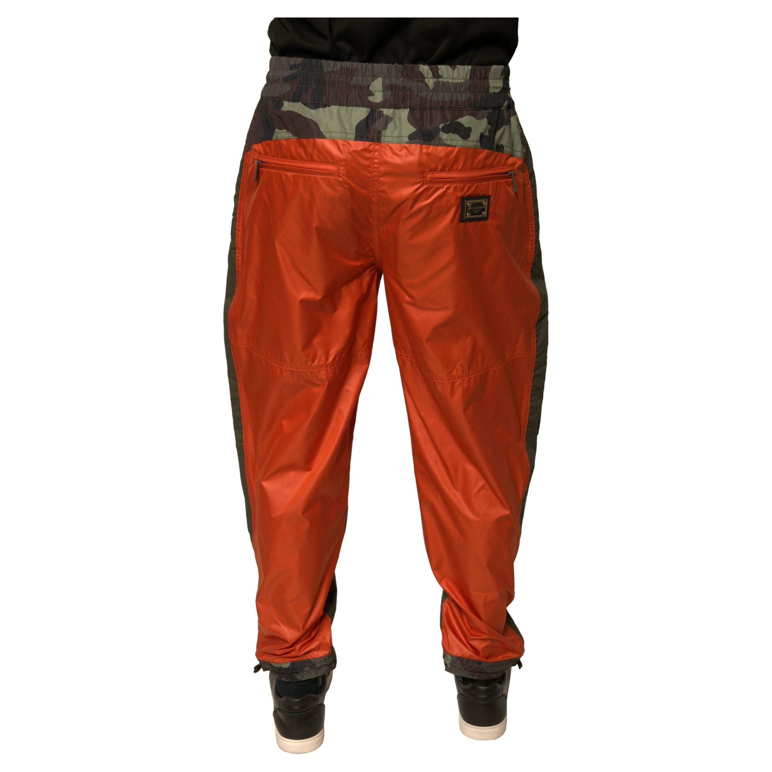 Dolce & Gabbana Multicolor Cotton Jogger Cargo Pants