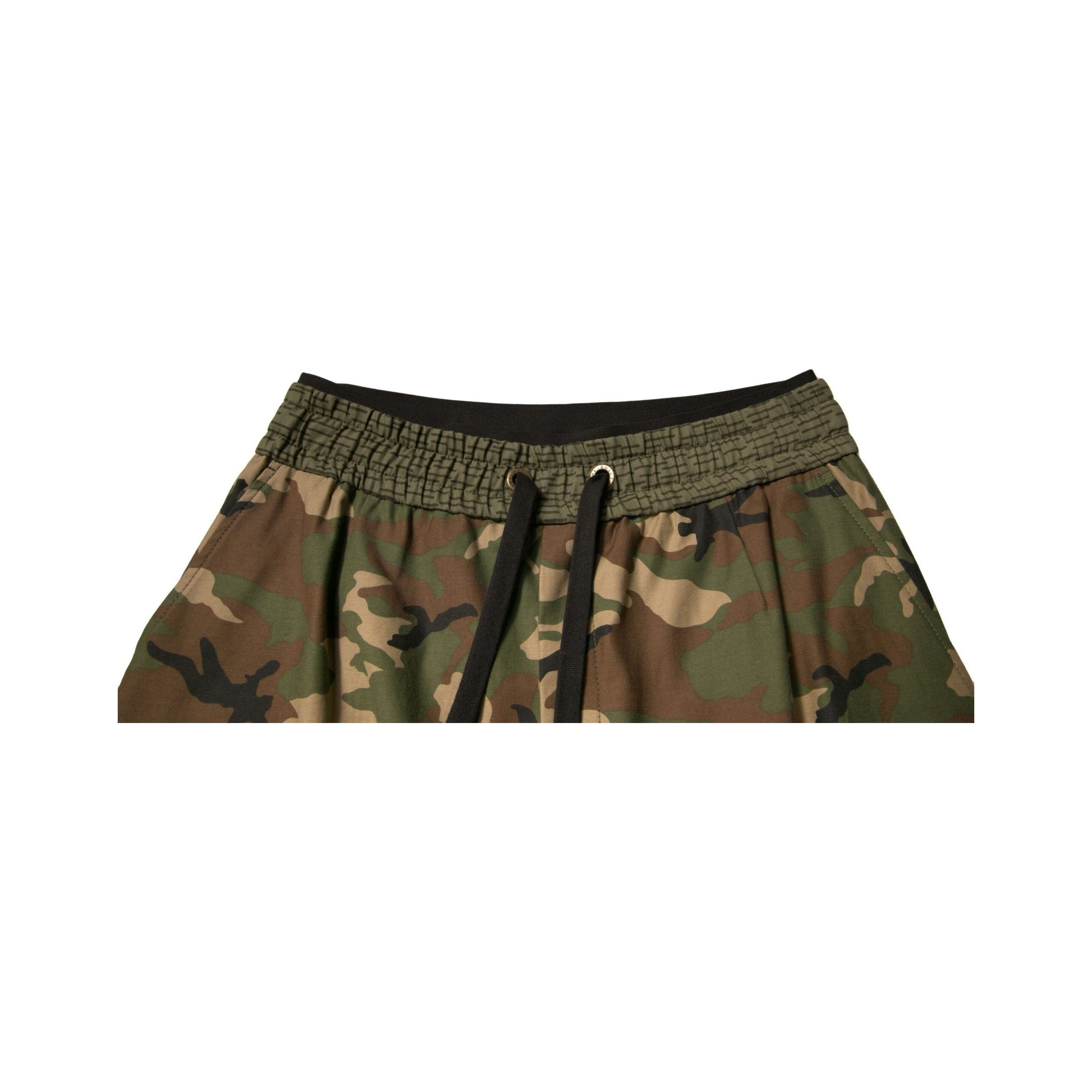 Dolce & Gabbana Multicolor Cotton Cargo Sweatpants Pants