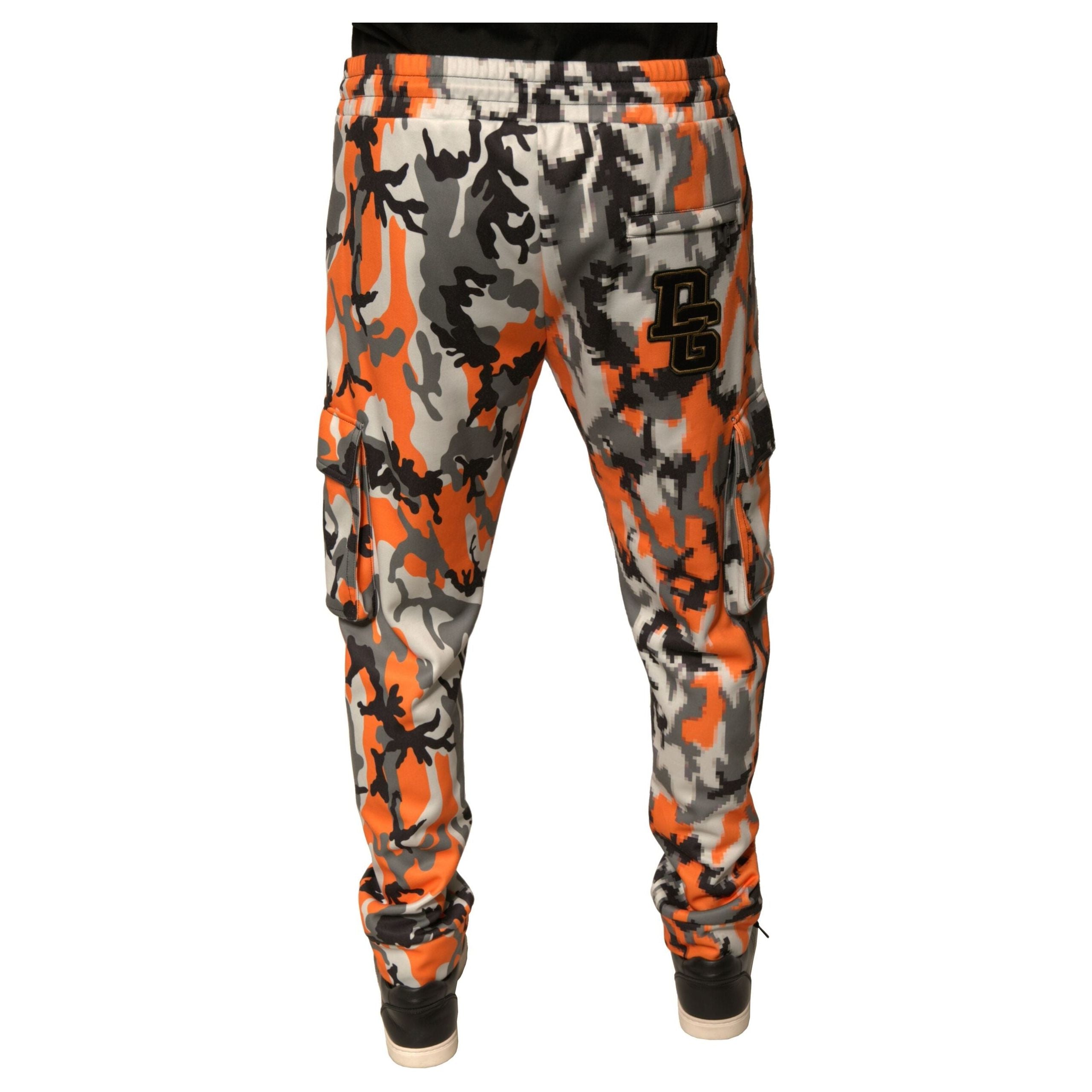 Dolce & Gabbana Multicolor Cotton Cargo Jogger Pants