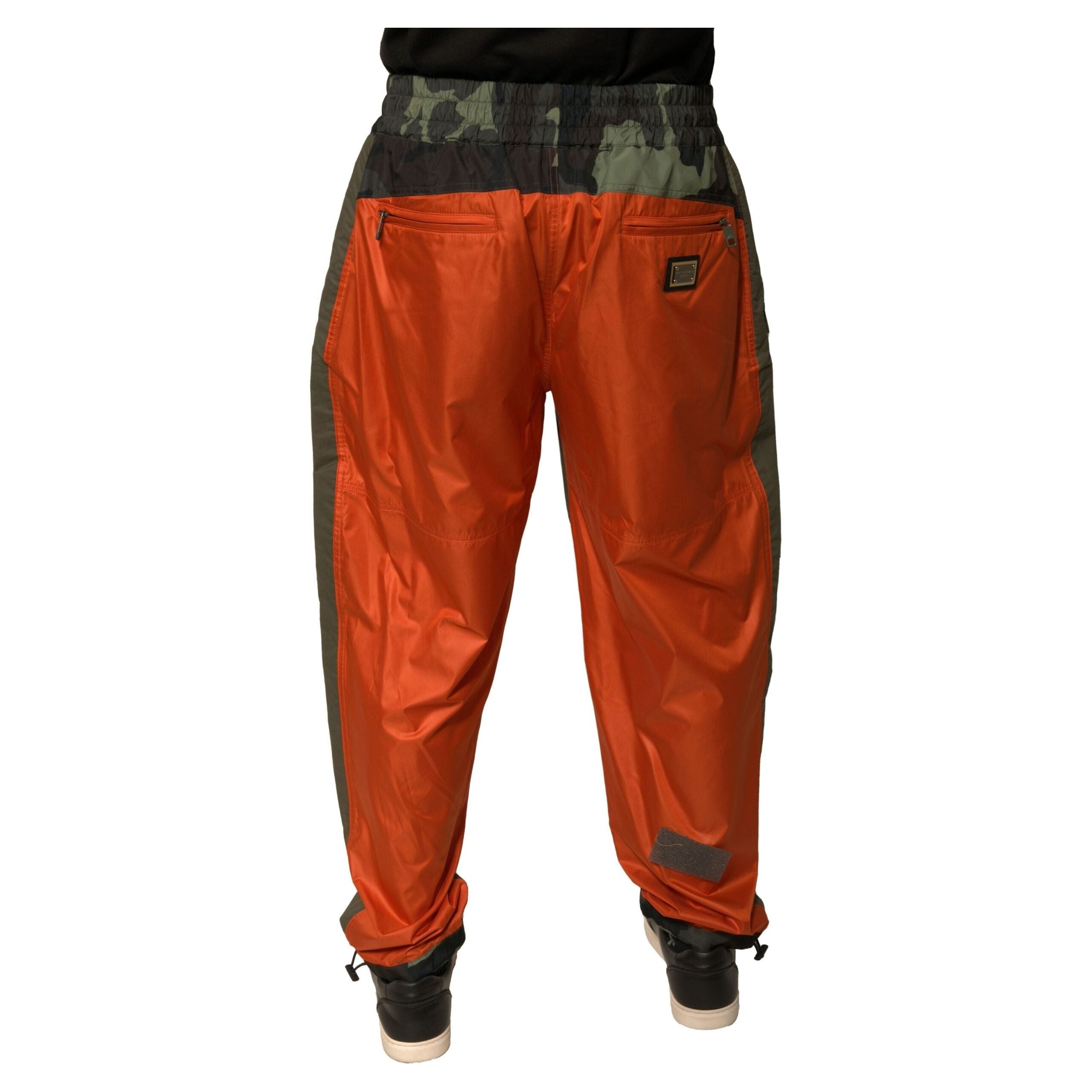 Dolce & Gabbana Multicolor Cotton Jogger Cargo Pants