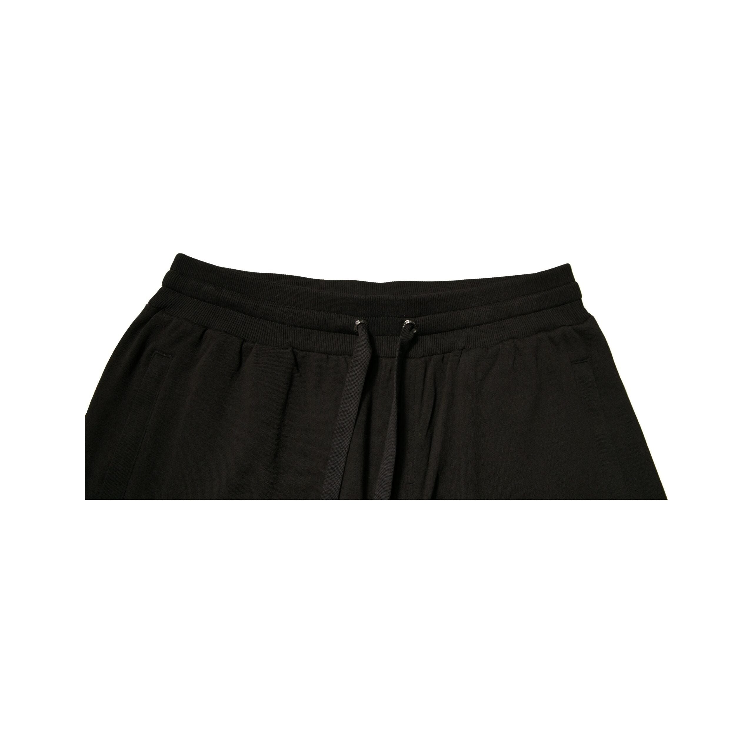 Dolce & Gabbana Black Cotton Jogger Sweatpants Pants Luxury