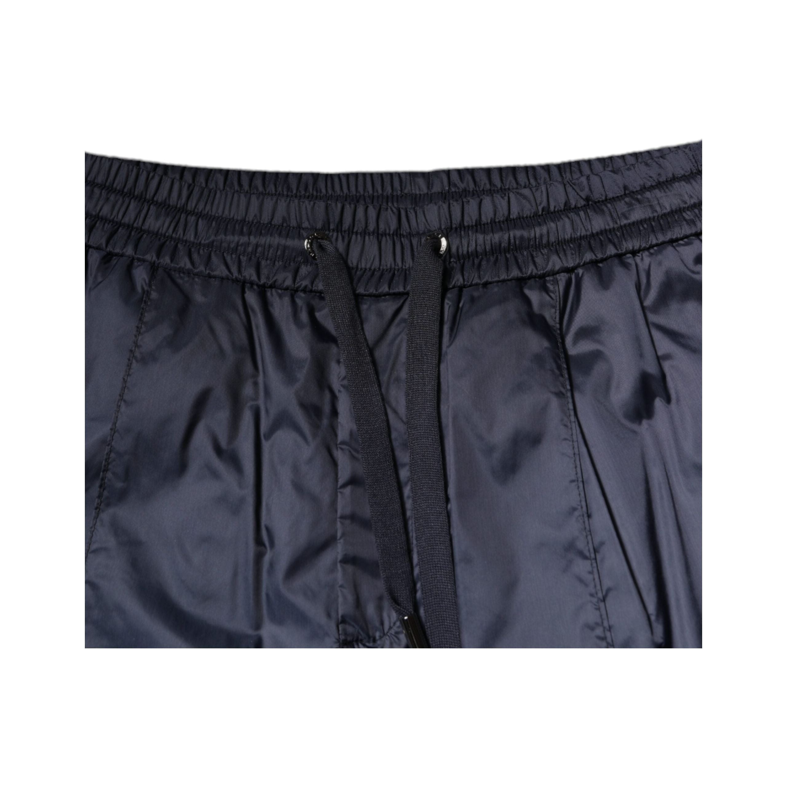Dolce & Gabbana Dark Blue Cotton Skinny Sweatpants Pants
