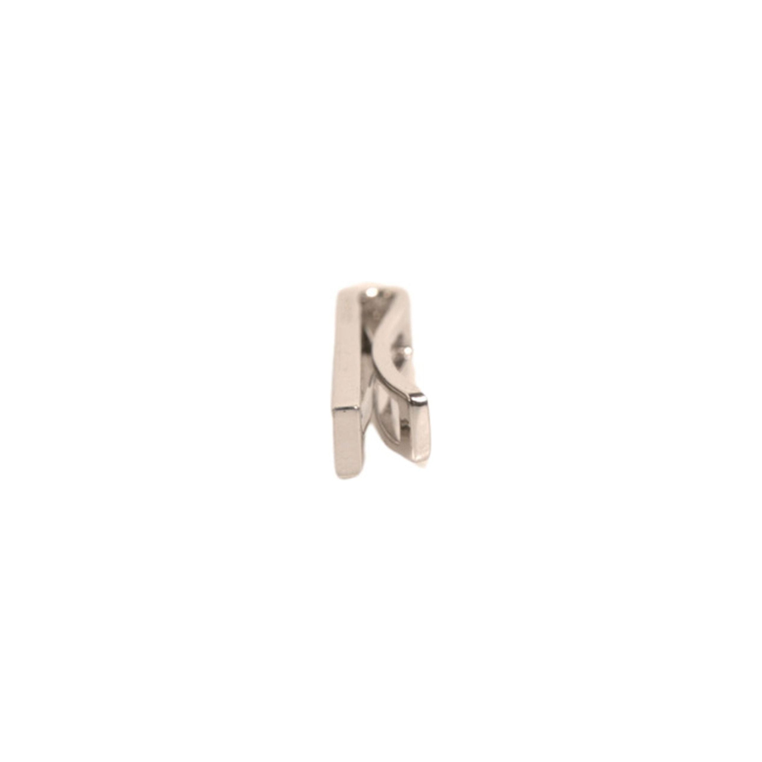 Dolce & Gabbana Silver Tone Brass Tie Clip Bar