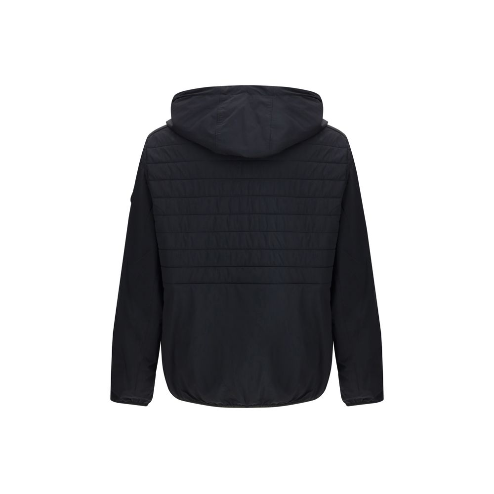 Moose Knuckles Black Waterproof Fabric Dominion Jacket