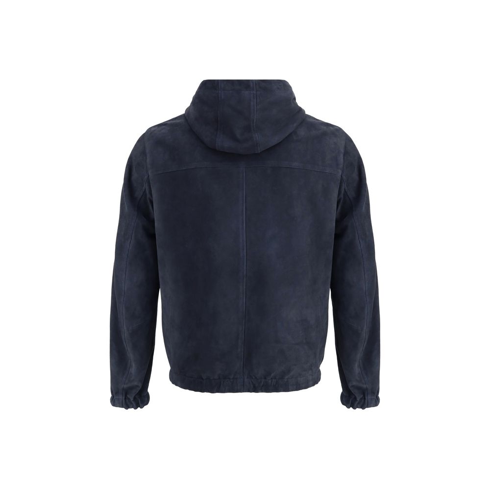 Valstar Brown Suede Reversible Jacket - Timeless Luxury Redefined