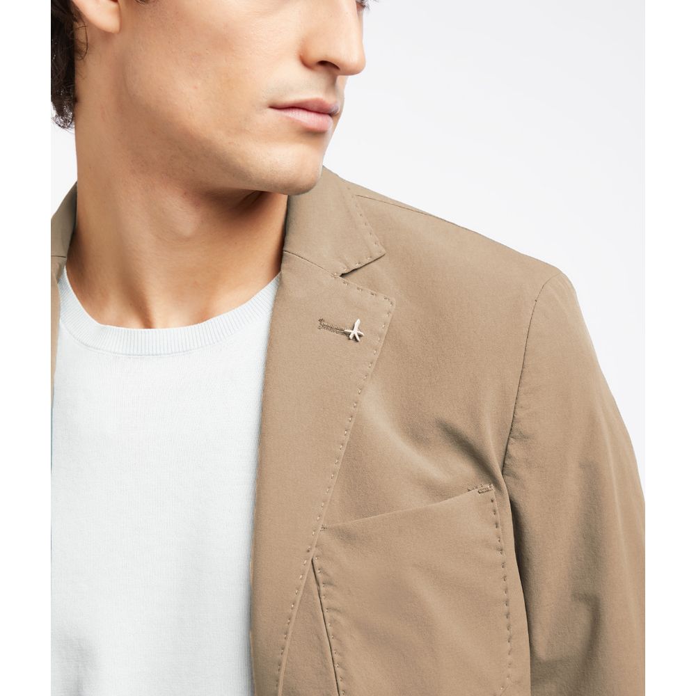 AT.P.CO Beige Wool Blazer – Effortless Elegance Redefined