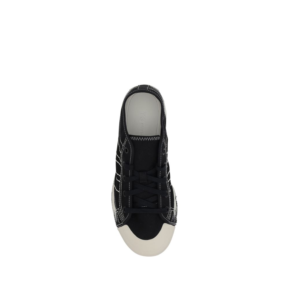 Y-3 White Canvas Sneakers: Elevated Style Meets Timeless Design