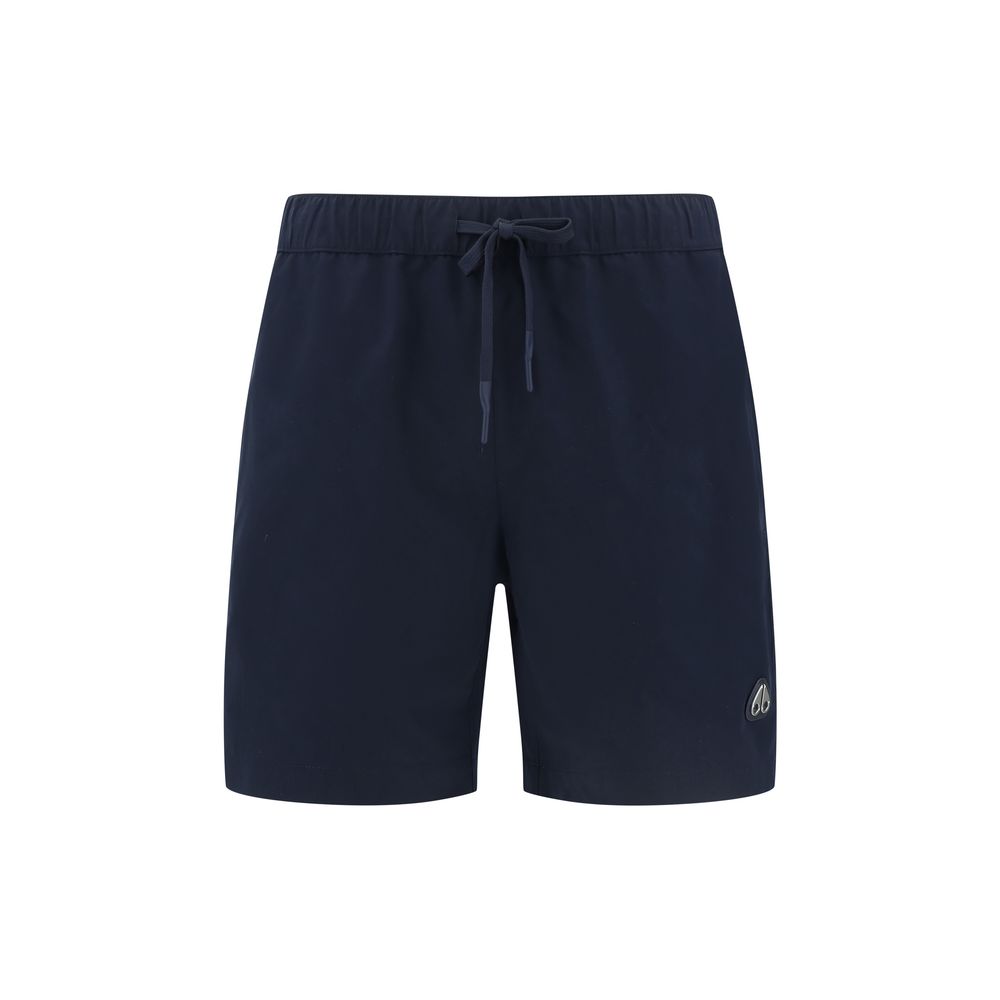 Moose Knuckles Navy Lightweight Swimshorts for Effortless Elegance