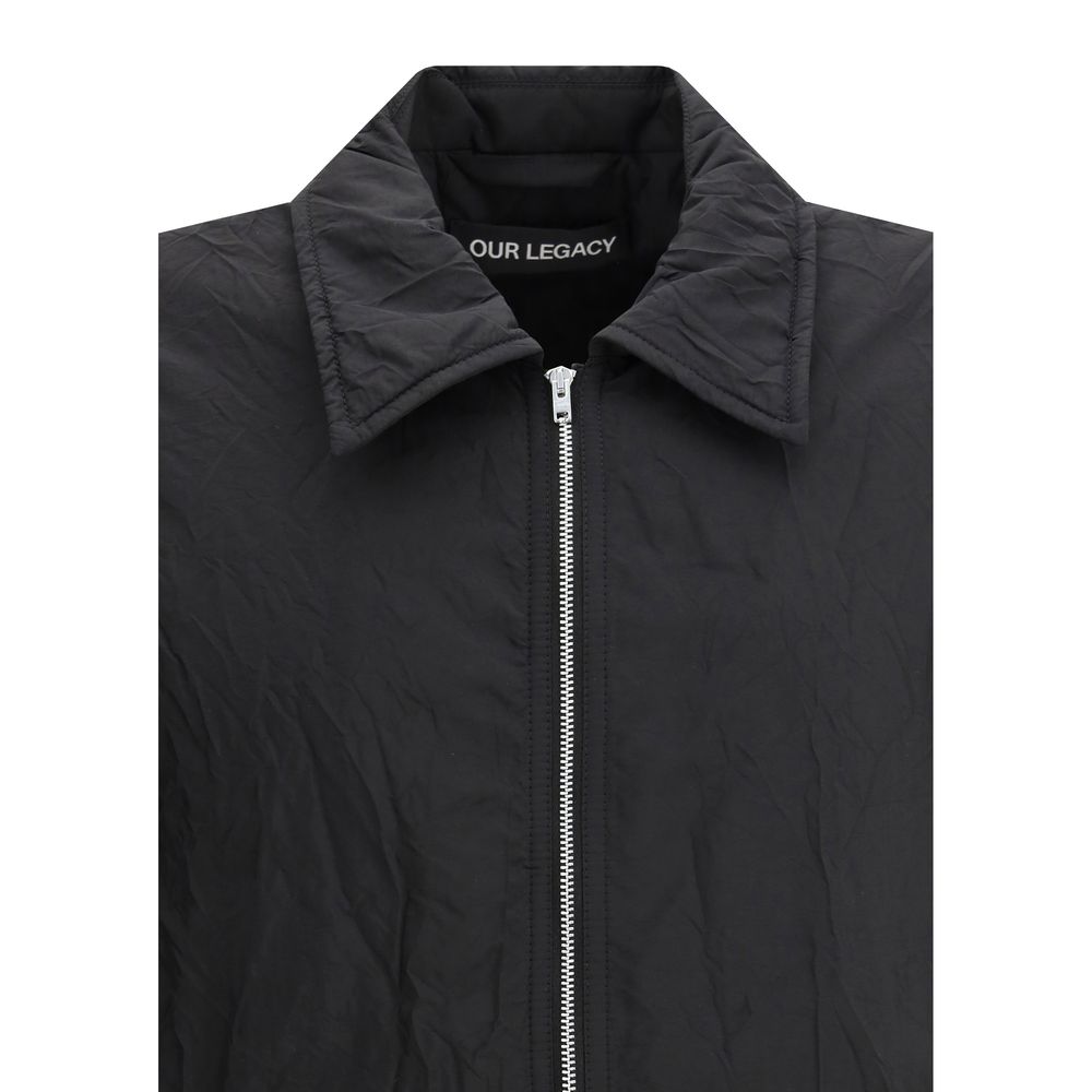 Our Legacy Navy Cotton Slight Jacket - Contemporary Elegance Redefined