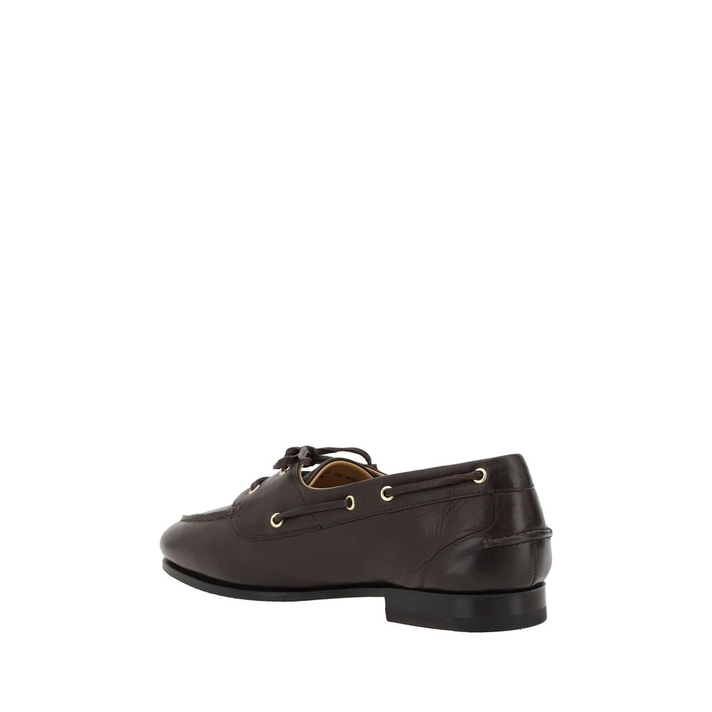 Bally Brown Leather Pathy Loafers: Timeless Elegance in Luxe Leather