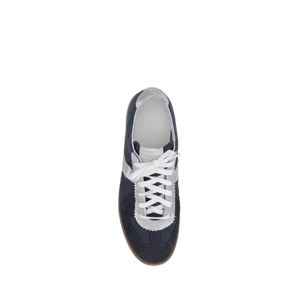 Margiela Grey Suede Sneakers for Elevated Contemporary Style