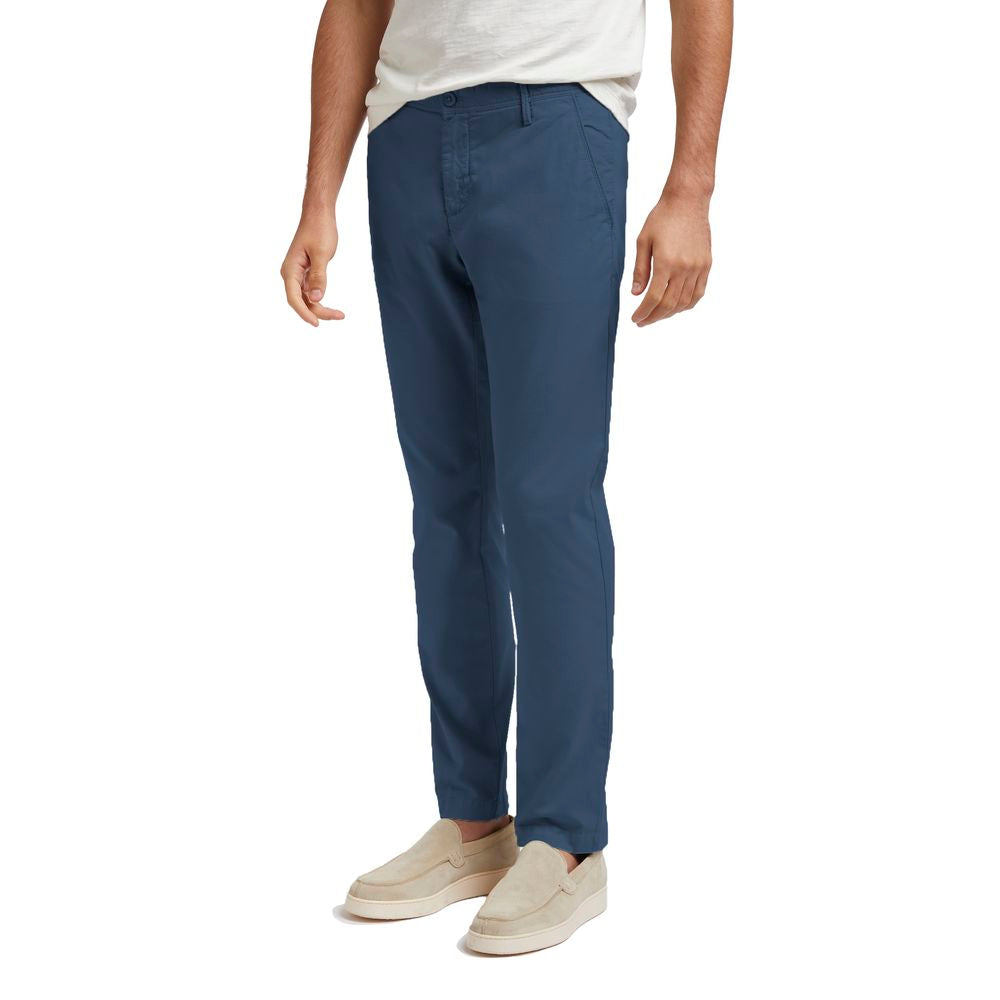 AT.P.CO Blue Cotton Jeans for Effortless Elegance