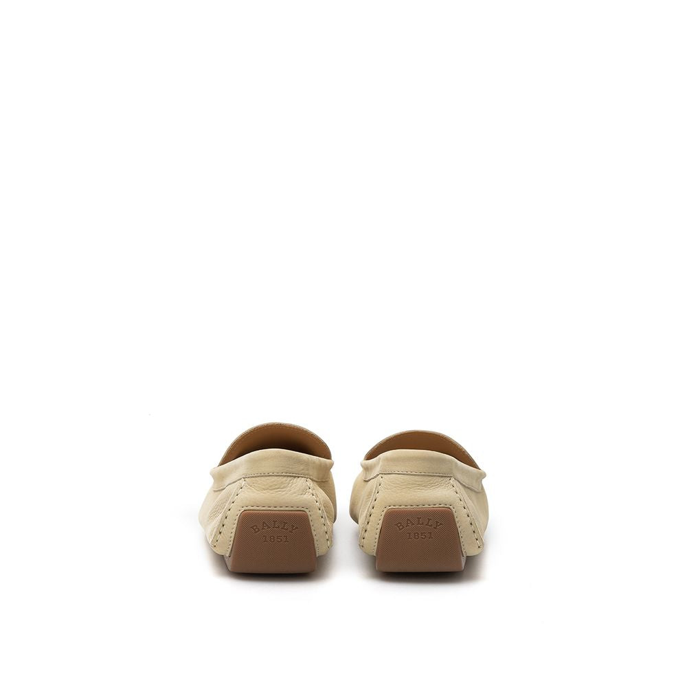 Bally Beige Suede Loafer for Effortless Elegance