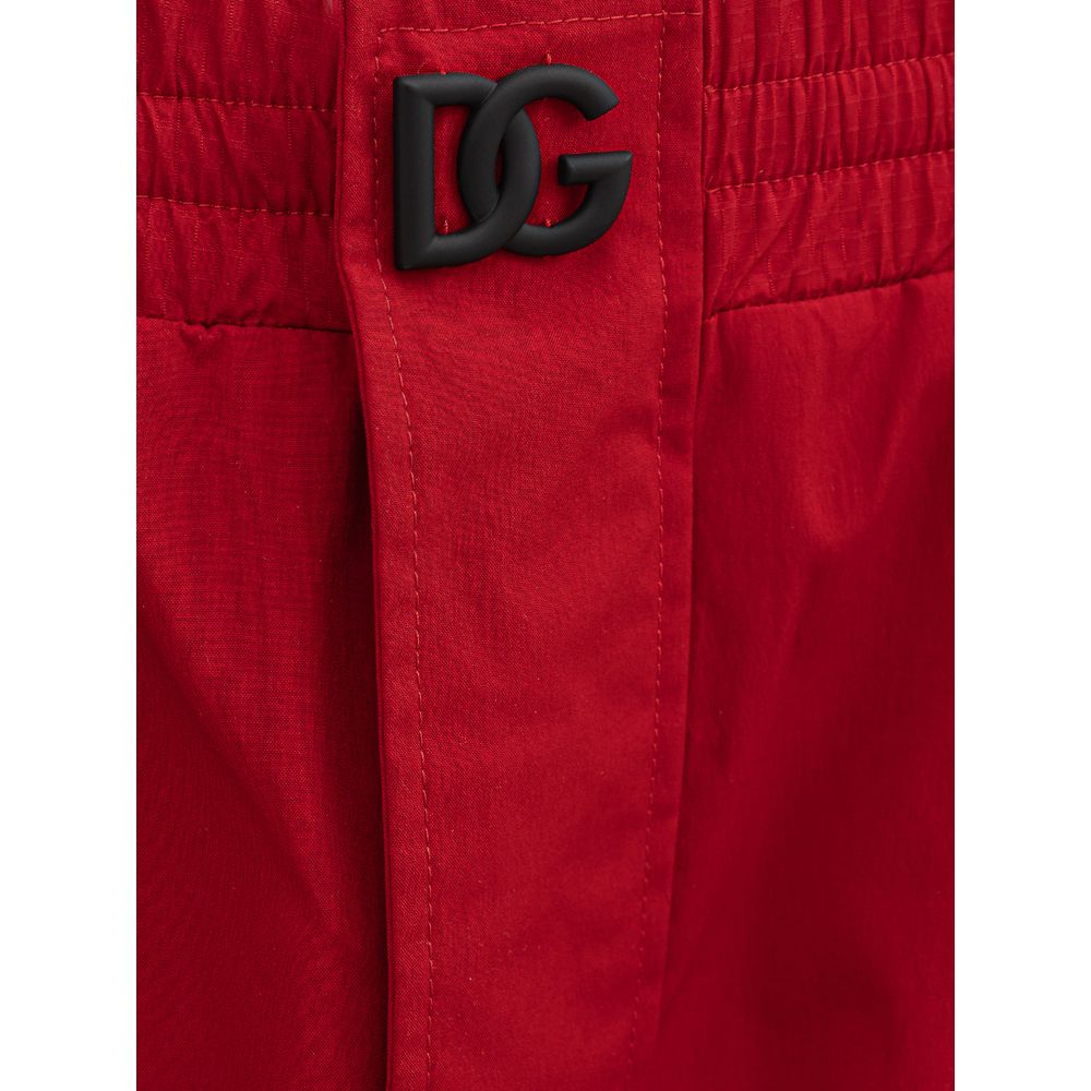 Dolce & Gabbana Red Denim Jeans & Pant for Elevated Style
