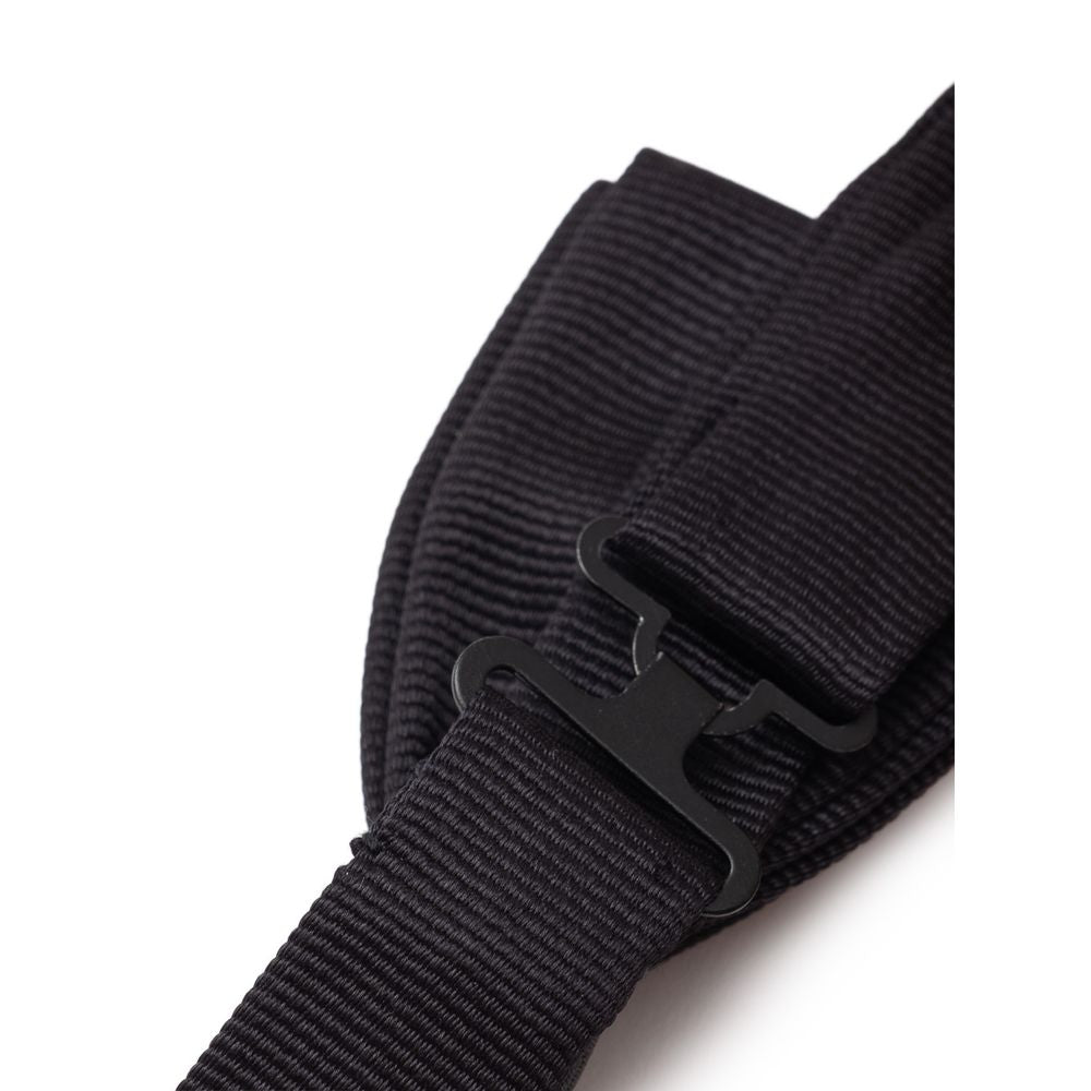 Dolce & Gabbana Black Silk Ties & Bowty for Elegant Style